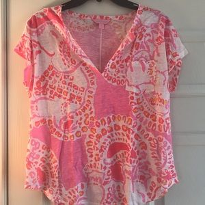 Lilly Pulitzer Trunk in Love Top
